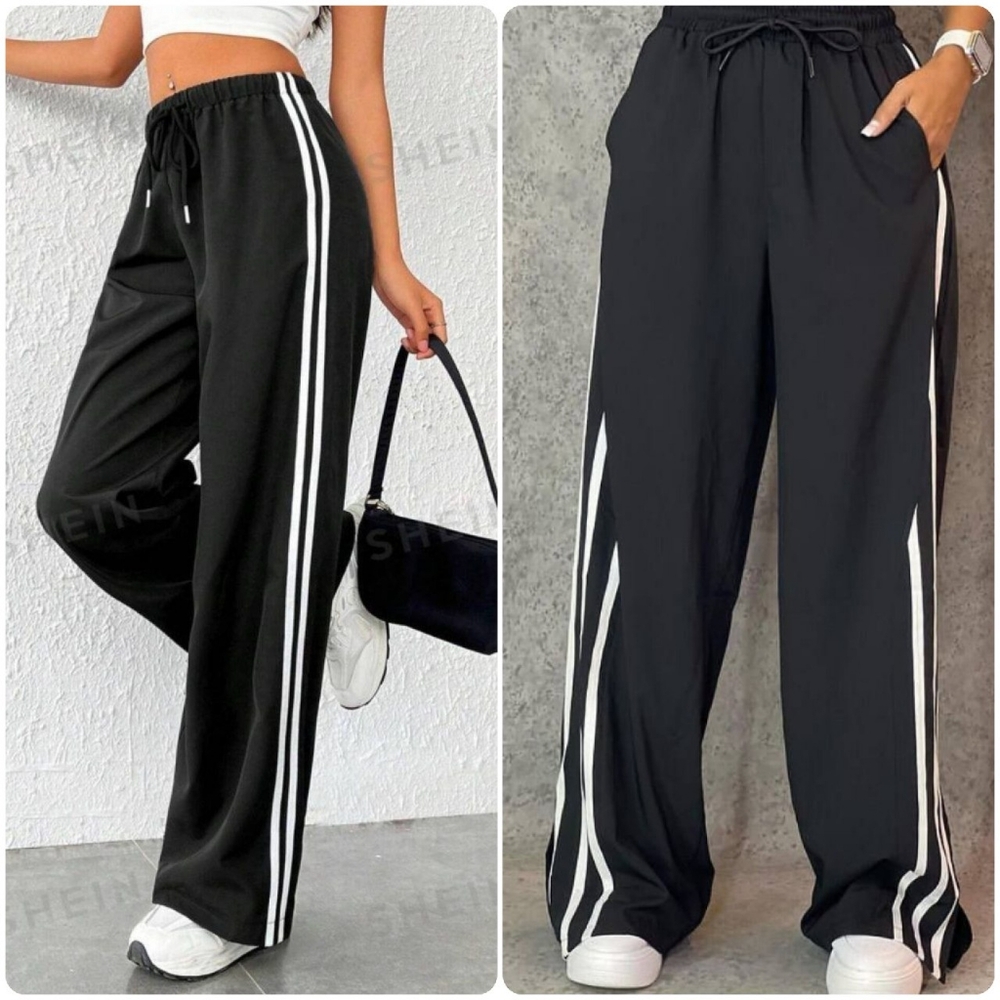 Black SHEIN Women's Track Pants